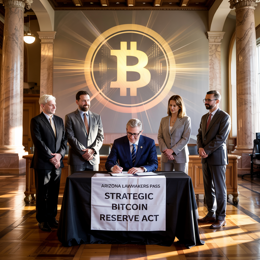 Arizona Lawmakers Pass Strategic Bitcoin Reserve Act, Awaits Governor’s Approval