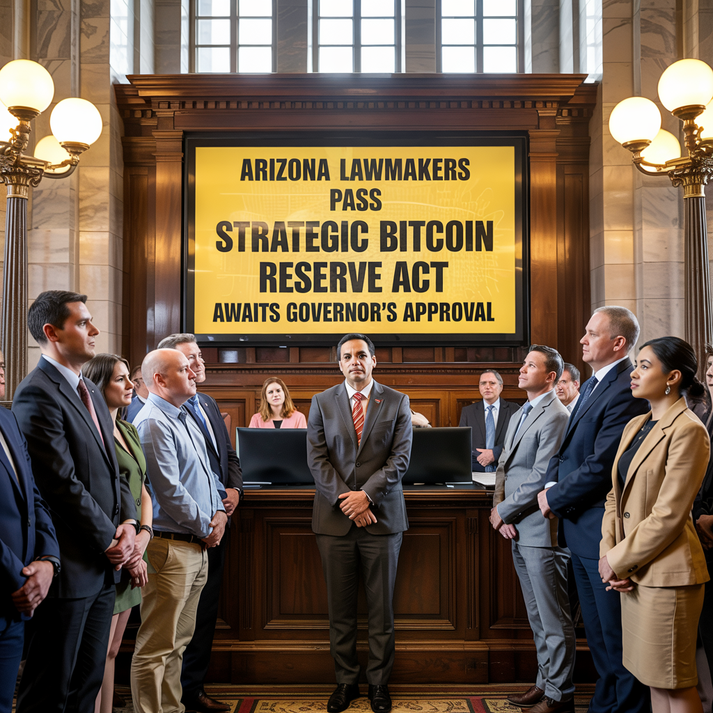 Arizona Lawmakers Pass Strategic Bitcoin Reserve Act, Awaits Governor’s Approval