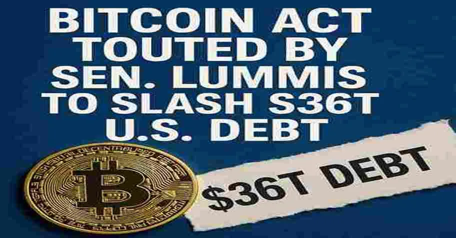 BITCOIN Act Touted by Sen. Lummis to Slash $36T U.S. Debt